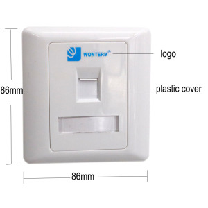 Single Port Face Plate for Network Using (salable goods)