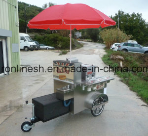 Kiosk Trailer/Charriot Hotdog/Hotdog Cart/Street Food Cart/Catering Trailer/Snack Trailer/Mobile Foo