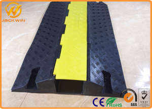 1000*580*120mm Rubber One Channel Event Drop Over Cable Protector